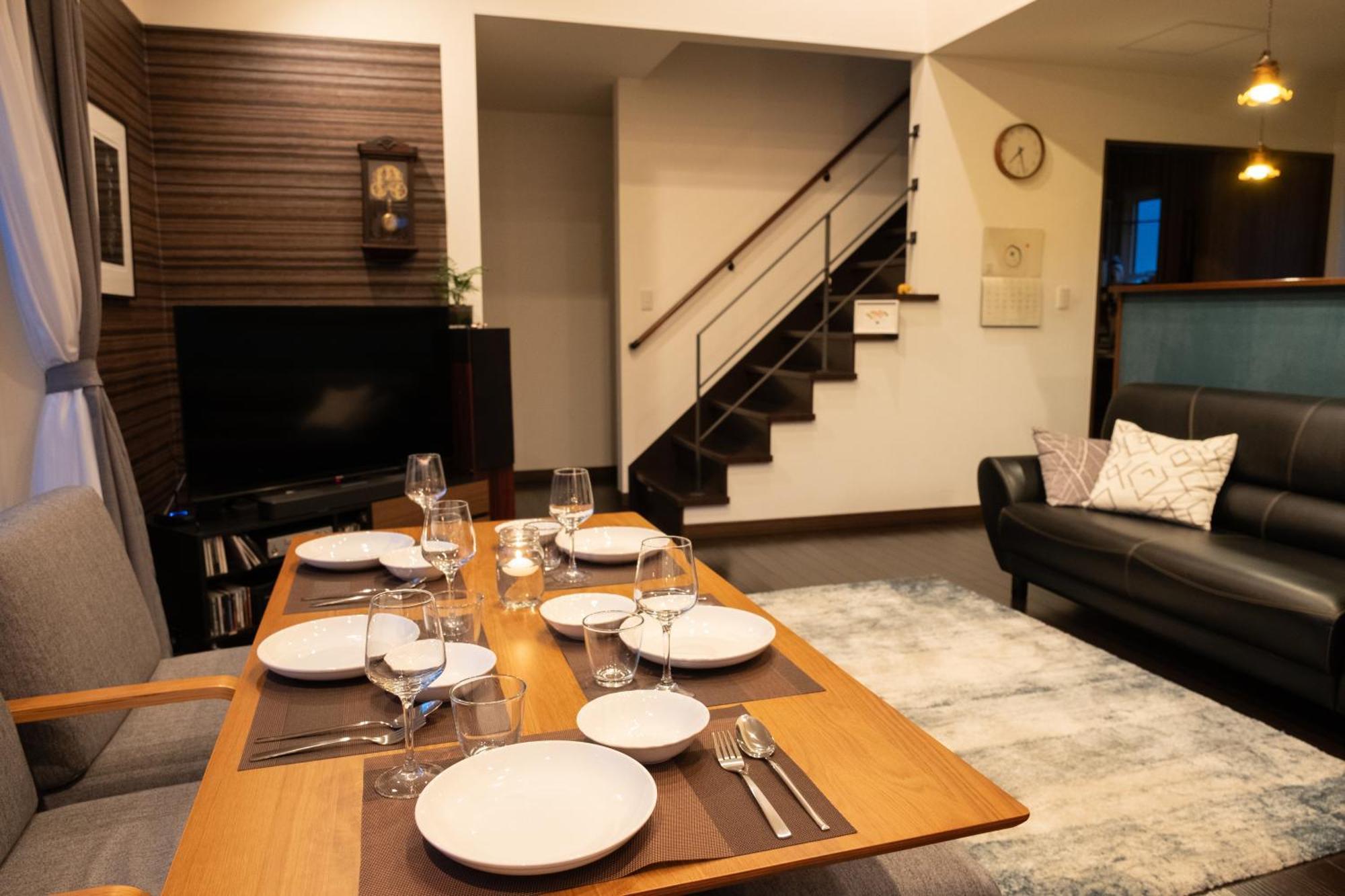 Ferienwohnung Fredhouse東川 Higashikawa Exterior foto